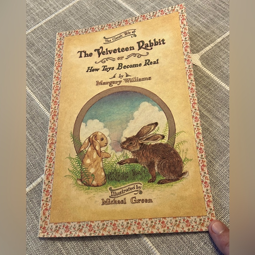 “The Velveteen Rabbit” Children’s Paperback Book - New Condition (just on shelf)